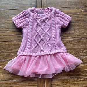 2 for $15 - Joe Fresh 1 Year Pink Knit Tutu Dress